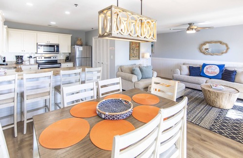 Gulf Place Condo | Gulf view, private beach, community pool, walk to shops and restaurants!