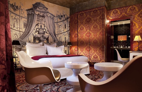 3rd Arrondissement Hotel | Hôtel du Petit Moulin, Haute Couture hotel by Lacroix