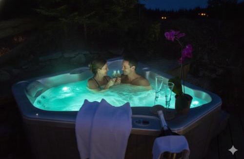 Le Lavancher Hotel | Hôtel Les Chalets de Philippe avec Jacuzzis Privatifs