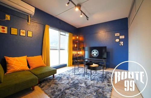 Yumoto Apartment | Hakone 8mins walk-modern style FreeNetflix Switch - Unit 204