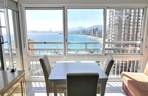 Benidorm Apartment | Halcon Levante Beach with Sea View