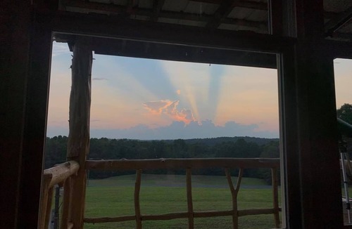 Fort Payne Cabin | Hand Built Tiny Cabin with beautiful view.