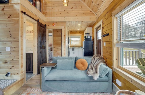 Boone Cottage | Handcrafted Tiny Home, Near Dtwn Boone