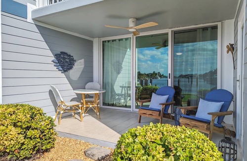 Moorings Condo | Harbor view, sunsets and a short walk to private beach access, we have it all!