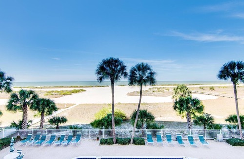 Sand Key Condo | Harbour Light Towers 307 3rd Floor Beachfront 2 Bedroom Harbour Light Towers
