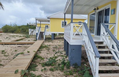 Codrington Cottage | Harrys Cottages Cottage 5 right on the pink sand