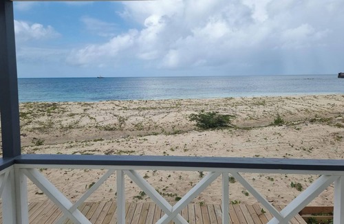 Codrington Cottage | Harrys Cottages Cottage 5 right on the pink sand