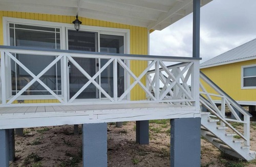 Codrington Cottage | Harrys Cottages Cottage 5 right on the pink sand