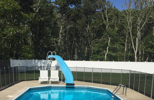 East Harwich House | Harwich Cape Cod, 4 Bedroom 2 Bathroom House, Pool, Hot Tub, A/C Large Backyard