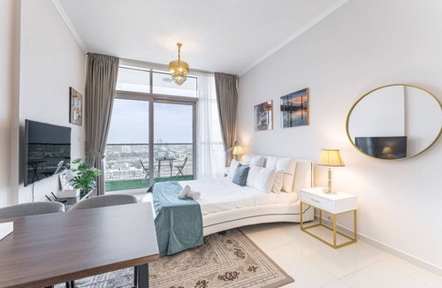 Dubai Apartment | HAVN - High Floor Studio in Damac Hills