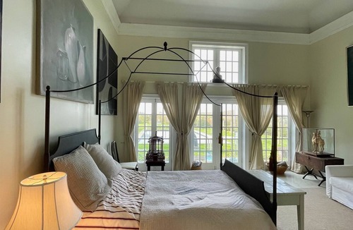 Cooperstown House | Hawk Field Pool House - inground pool - breath taking country views