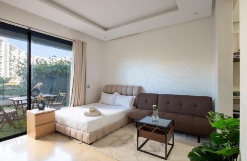 Hay Riad Apartment | Hay Riad Prestigia Studio W Big Terrace-Pool