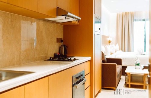 Jumeirah Village Circle Apartment | HE Hotel Apartments