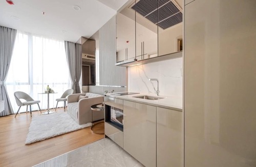 Pathumwan Apartment | Heart of Siam Paragon 曼谷市中心全新公寓 暹罗百丽宫·中央世界旁 一室一厅加大床城市景观酒店式套房 步行可达主