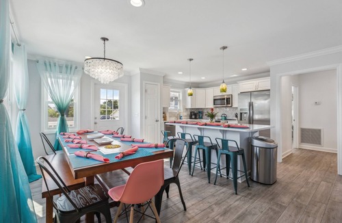 Kure Beach House | Heated Pool, Bowling, Pool Table, 2 Min to Sand