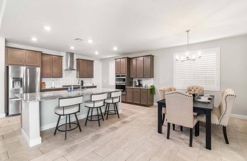 Montecito in Estrella House | HEATED POOL! Luxe Goodyear Oasis | King Suite | Grill