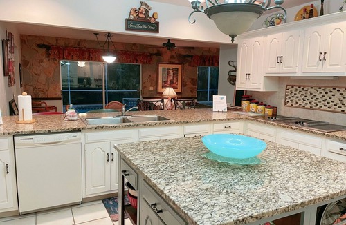 Whitney Beach House | Heated Pool~Massive Spanish Home~Water Views~Sunset Deck~Grill~WIFI~Near Beaches