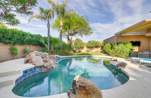 Warner Ranch House | Heated Pool & Patio: Tempe Retreat Near Hiking!