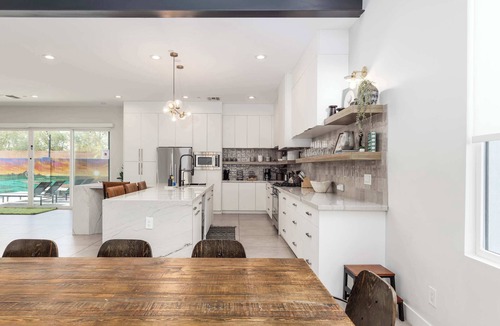 Southwest Village House | Heated Pool & Spa, Golf Simulator, Billiards