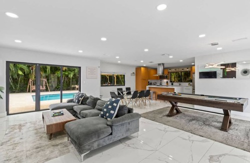 North Miami Beach Villa | Heated Pool Villa in Miami by Glam Homes