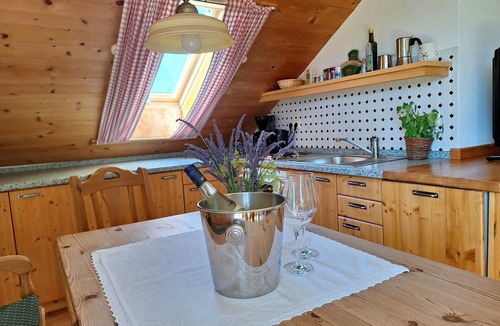 Wackersberg Apartment | Heissbauer Vacation Rental "Karwendelblick" with Mountain Views, 2 Bedrooms, and 2 Bathrooms