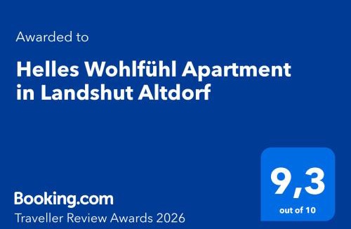 Altdorf Apartment | Helles Wohlfühl Apartment in Landshut Altdorf