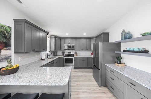 North Myrtle Beach House | Hem's Hideout | 5BR Tropical Oasis w/Heated Pool