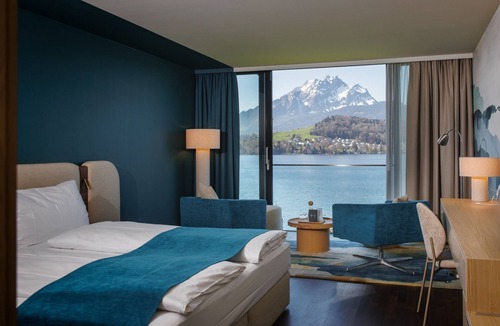 Lucerne Hotel | HERMITAGE Lake Lucerne - Beach Club & Lifestyle Hotel