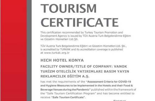 Konya City Center Hotel | Hich Hotel Konya
