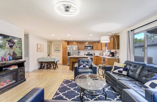 Central Colorado Springs House | Hidden Haven | Hot Tub, Game Room & Private Yard