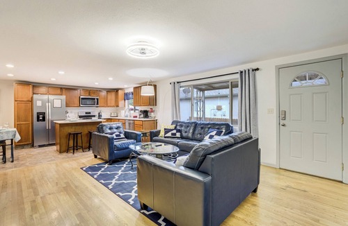 Central Colorado Springs House | Hidden Haven | Hot Tub, Game Room & Private Yard