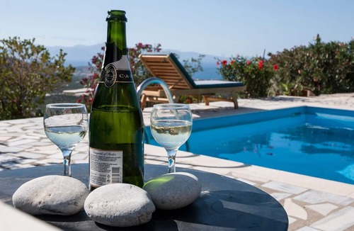 Lassithi Prefecture House | Hide away villa with pool and amazing views across Bay of Mirabelle and walking access to Tavernas