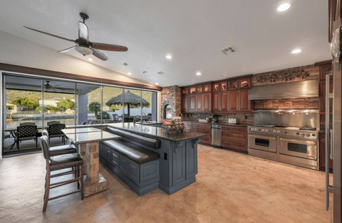 Arrowhead Lakes House | High-End Arrowhead Lakes Estate w/Private Boat & Heated Spa