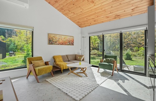 Brownsville Cabin | High-End Loft - Cozy Firepit, Hiking and Biking Trails, Near Okemo
