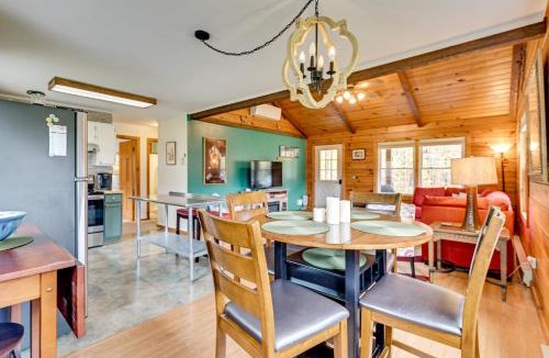 East Windham House | High Peak Heaven: Cozy Log Cabin on 1 Acre!