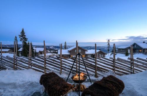 Tretten Villa | High-standard cabin with jacuzzi & stunning views