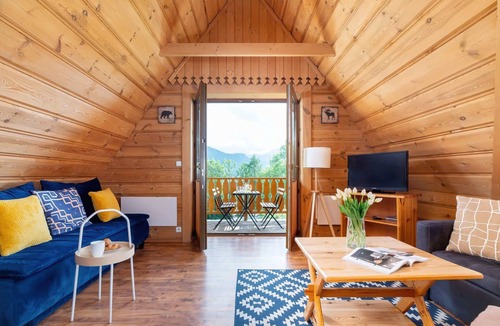 Koscielisko Apartment | Highlander Studio | View of the Tatra Mountains, Balcony, Parking