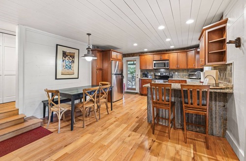 Highlands Cabin | Highlands cabin on scenic pond, 6 min drive to Main Street & pet friendly!