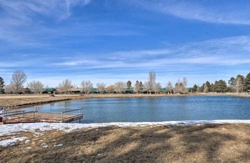 Heber House | Hike, Fish & Enjoy Pond On-Site: Bison Ranch Cabin