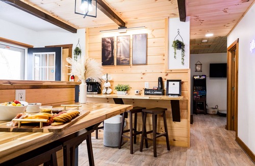 Creola Cabin | Hill Yea! Deck Fireplace + Hot Tub + Fenced Dog Run + EV Charger