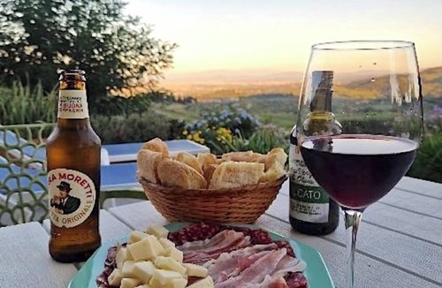 Santa Cristina a Mezzana Apartment | HILLS OVERLOOKING FLORENCE, TUSCANY, GREAT VIEW, PRIVATE POOL, GARDEN, A/C