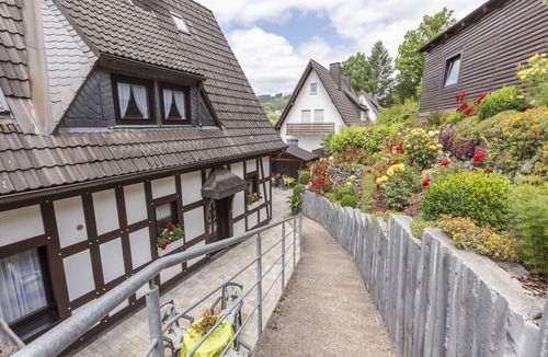 Hallenberg Apartment | Hillside Cottage near Winterberg