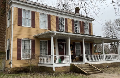 Caledonia House | Historic 1856 Eversole Home Decorated with Period Furniture & Quilts