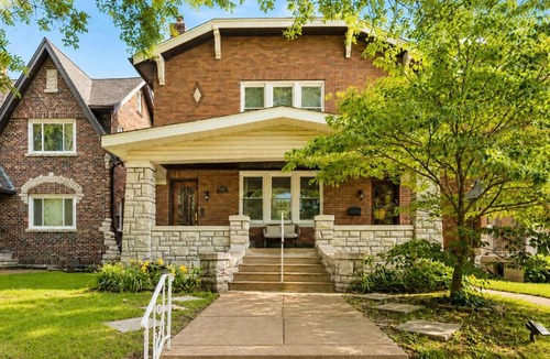 St. Louis House | Historic 2BR with Deck Games & Garage