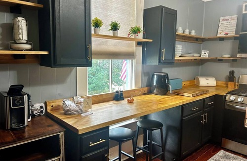 Historic District Apartment | Historic Downtown Apt with hot tub-walk downtown