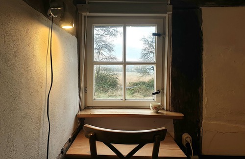 Detmold Cottage | Historic half-timbered house, sauna, natural garden, fitness, movie theater, view