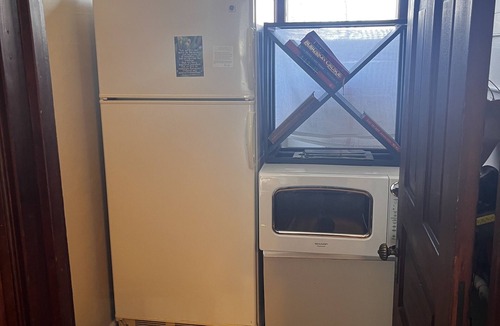 Marquette Apartment | Historic Hewitt Onion Tower apt 2 Studio in central Marquette with sauna access