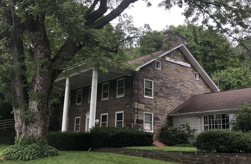 Everett House | Historic home, serene patio, hiking; Minutes from Bedford Springs! Heated POOL!