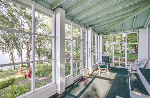 Ripon House | Historic Lakefront Home w/Dock on Green Lake!