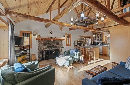 Durango House | Historic Log Cabin, Incredible Lake Views, Pet Friendly!